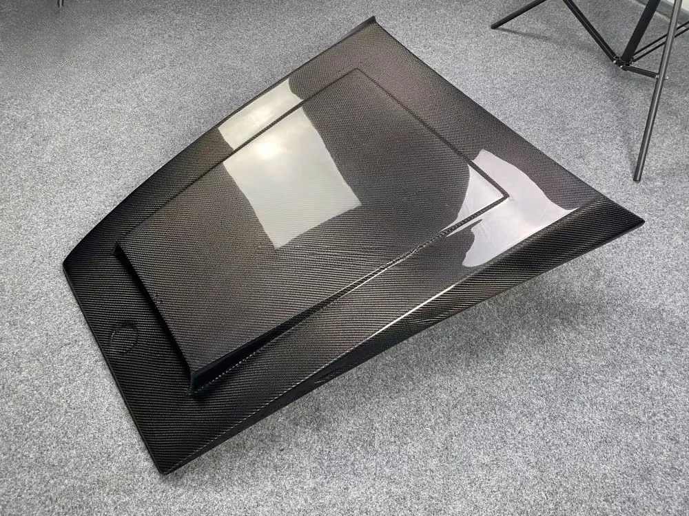 Auto Accessories Carbon Fiber Front Engine Hood Vent Cover for  G-Class W463 G500 G550 G55 G63 Car Hood